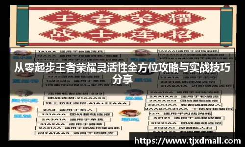 从零起步王者荣耀灵活性全方位攻略与实战技巧分享