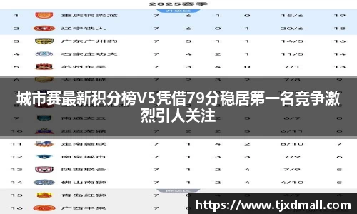 城市赛最新积分榜V5凭借79分稳居第一名竞争激烈引人关注