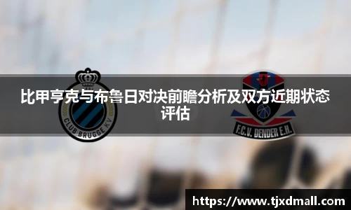 比甲亨克与布鲁日对决前瞻分析及双方近期状态评估